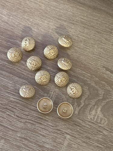 Bottoni chanel oro pezzi - 12, 12