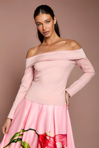 Top coast blush - top, donna