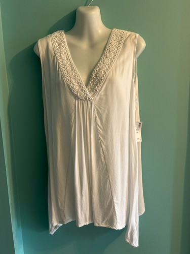 Top smanicato avenue bianco - smanicato,
