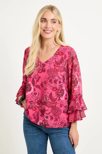 Camicetta rosa wallis - wallis, donna
