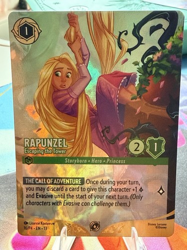 Rapunzel escaping the tower - -,