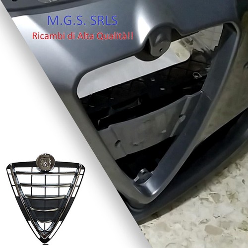 Scudo radiatore cromato alfa - scudo,