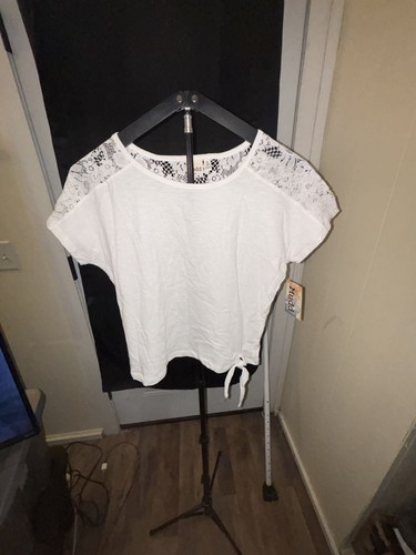 Top bianco con spalle - , in