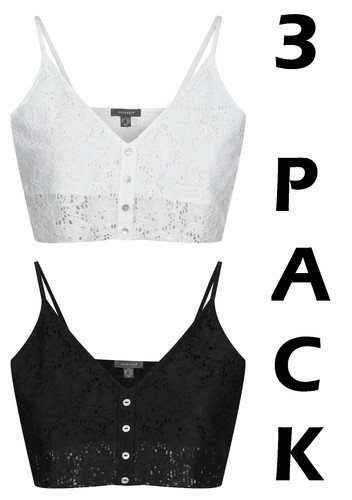 Confezione crop top - top, donna