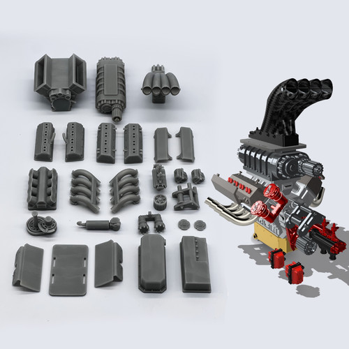 Kit resina motore - kit,