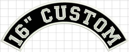 Rocker patch ricamato - rocker,