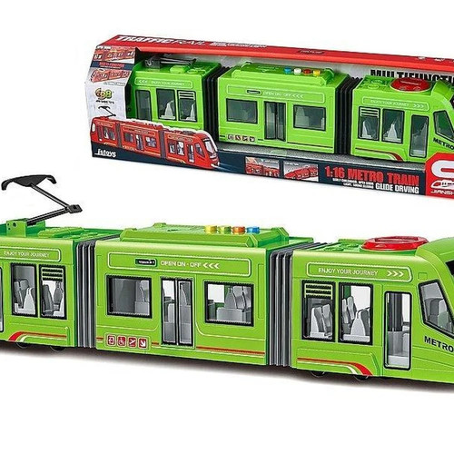 Tram con luci suoni porte - luci,,
