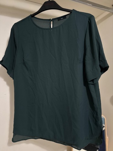 Top girocollo verde co - top, m&co