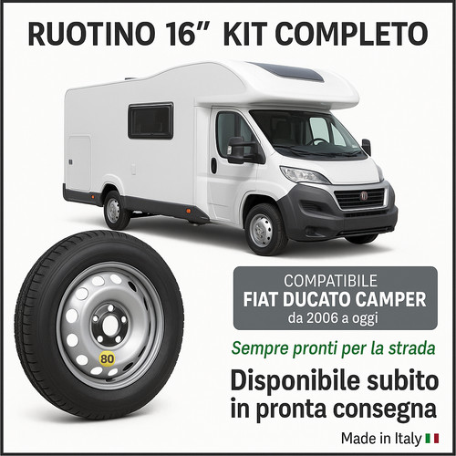 Ruotino scorta fiat - di, 16"